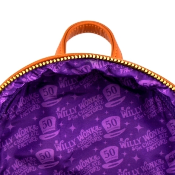 LOUNGEFLY WILLY WONKA AND THE CHOCOLATE FACTORY 50TH ANNIVERSARY MINI BACKPACK main image 8